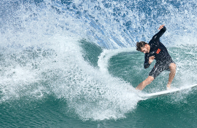 Pro Big Wave Surfer, Nathan Florence, Joins the Blenders Entourage