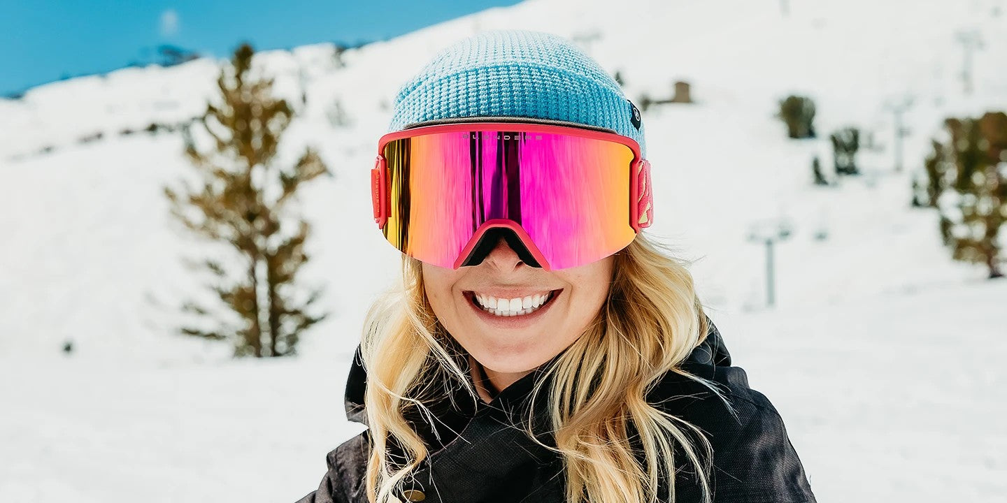 Afterglow Snow Goggles - Pink Frame with Chrome Pink Lens Ski
