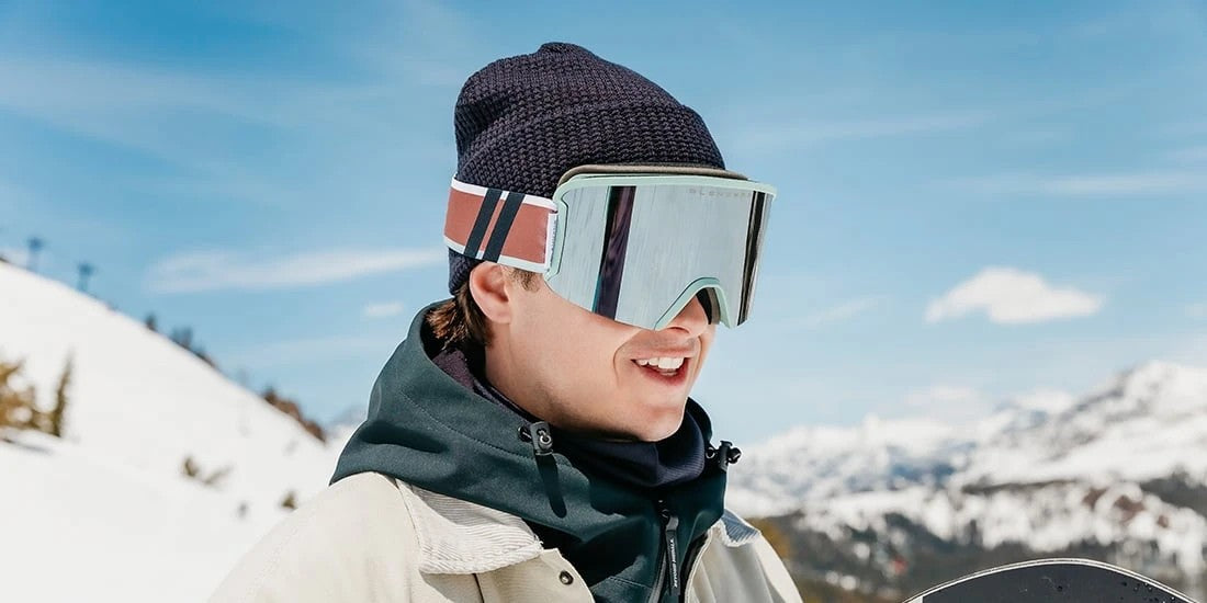Metamist Lunar Snow Goggles - White Frame with Chrome Silver Lens