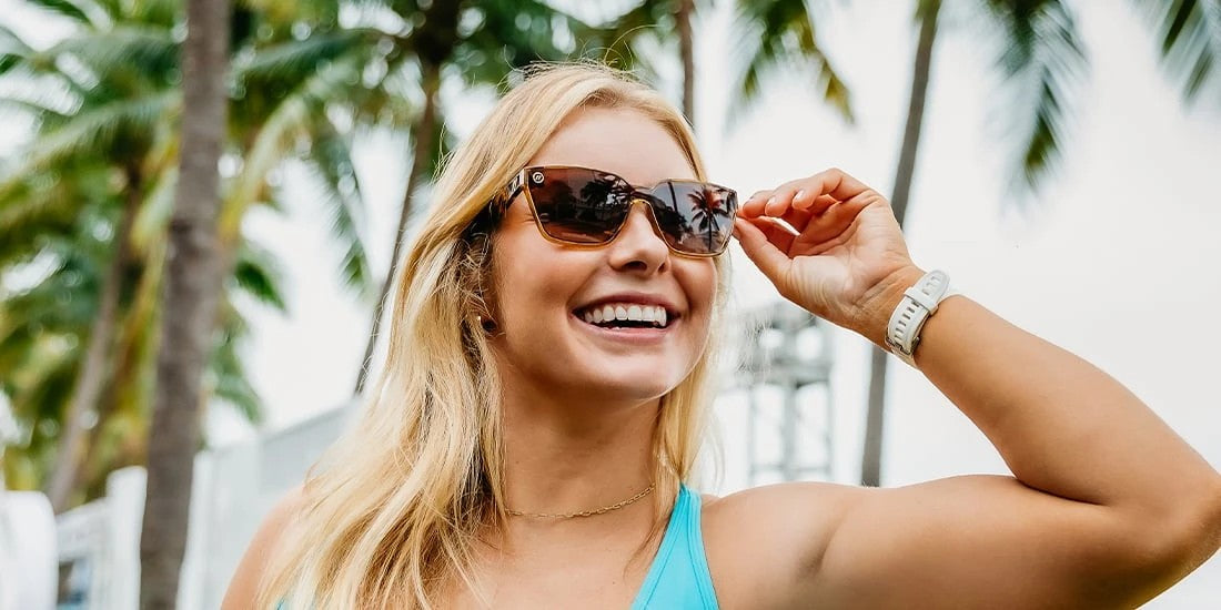 Mave X2 Golden Quartz – Iconic Single-Lens Sunglasses – Blenders