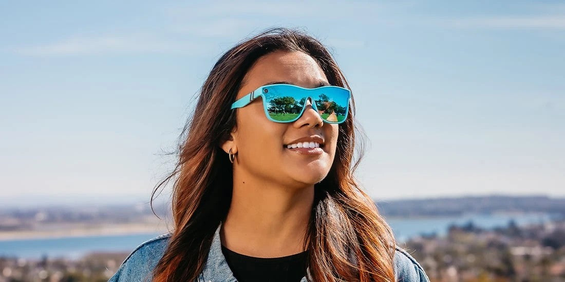 Millenia DX Blue Phoenix II – Premium Iconic Polarized Sunglasses