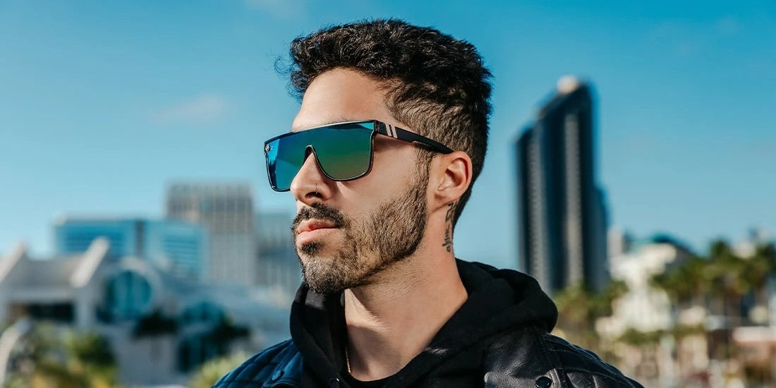 SciFi Night City – Iconic Single-Lens Polarized Sunglasses