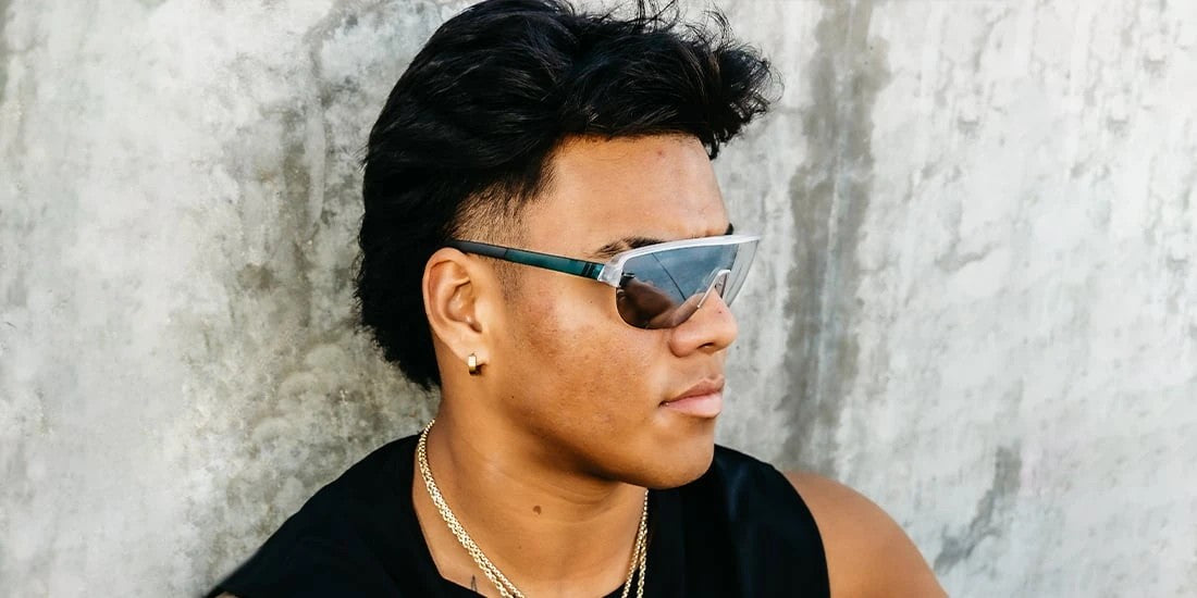 Apex Color Block – Bold Multi-Color Sunglasses for Running