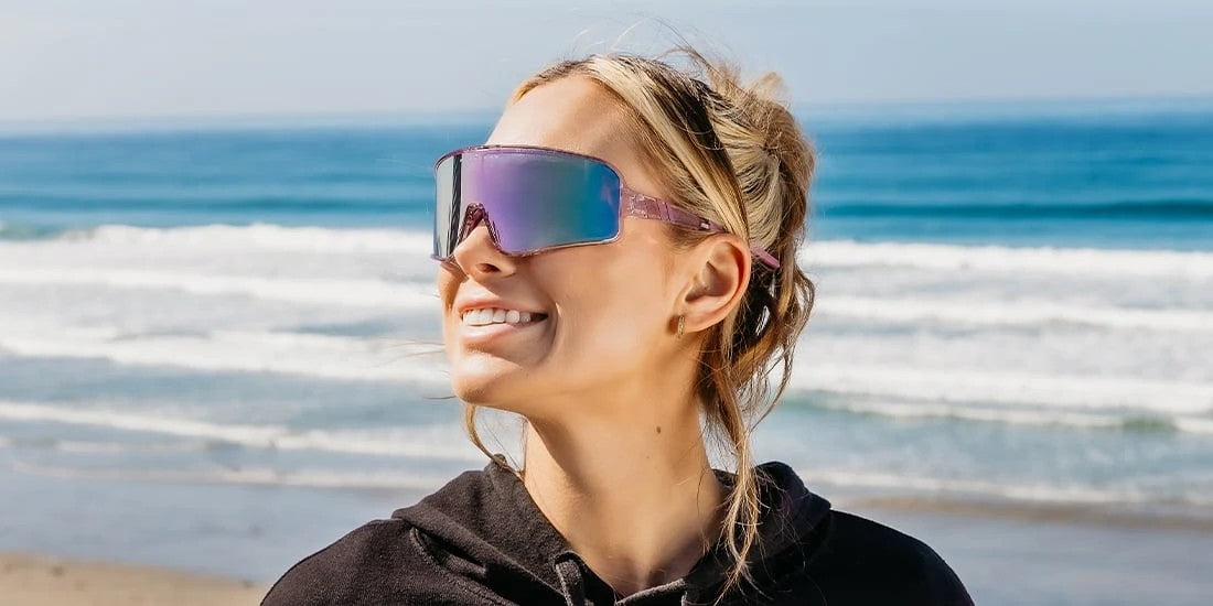 blinde ブラインド double bubbles サングラス パープル Eclipse Orchid Flash | Lavender & Pink Mirror Sunglasses