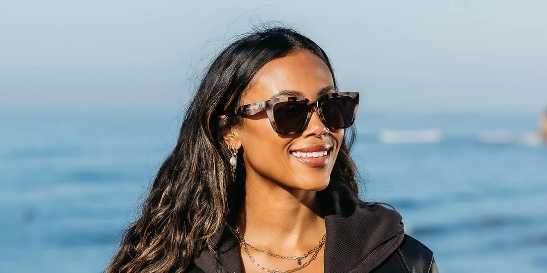 Mave Latte Tort – Chic Polarized Sunglasses with Gradient Lenses