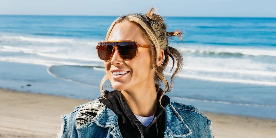 Meister X2 Crystal Butterscotch Sunglasses | Blenders Eyewear