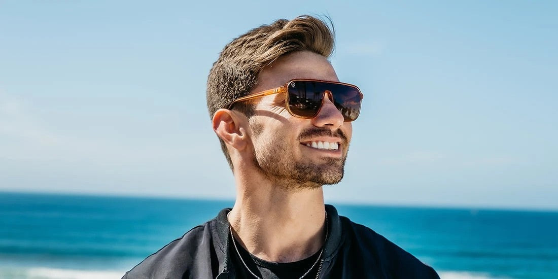 Meister X2 Crystal Butterscotch Sunglasses | Blenders Eyewear