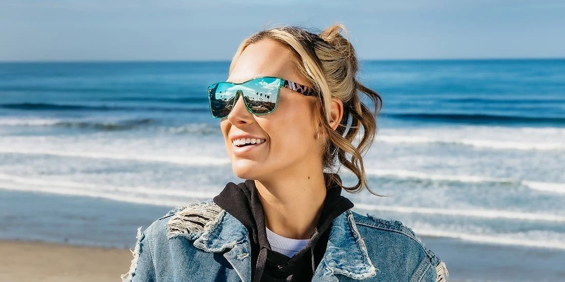 Aqua Dusk - Millenia X2 | Cool Blue Tortoise Sunglasses