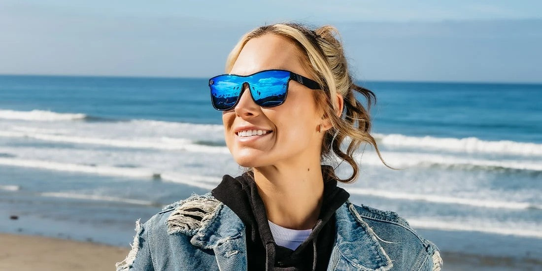 Dark Smoke - Millenia X2 | Gray & Blue Mirrored Sunglasses