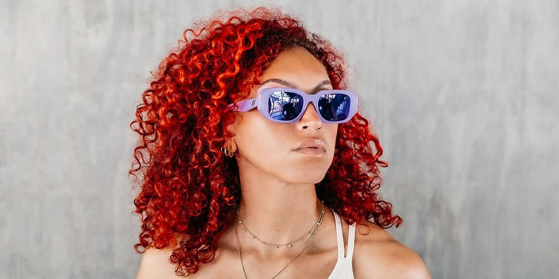 Onyx Orchid Flash – Bold Purple Polarized Sunglasses – Blenders