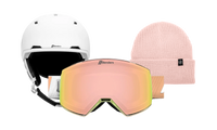 Element | Champagne Color Block - Dome MIPS White - Blush Beanie Thumbnail Image 1