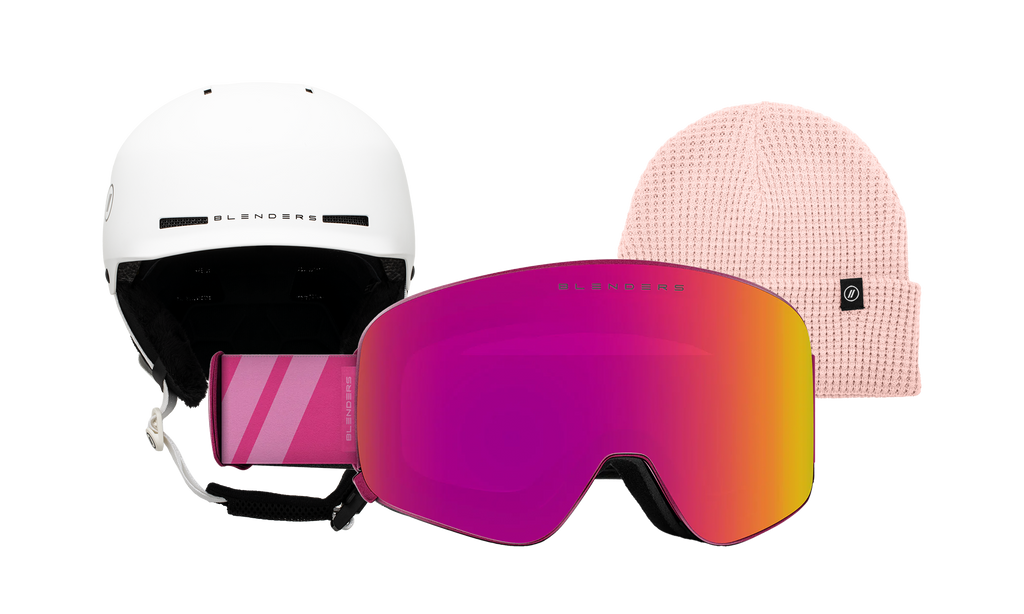 Aura | Pink Twice - Chip MIPS White - Blush Beanie 1