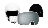 Nébuleuse | Brume Blanche - Bonnet Dome MIPS Blanc - Bonnet Noir Thumbnail Image 1