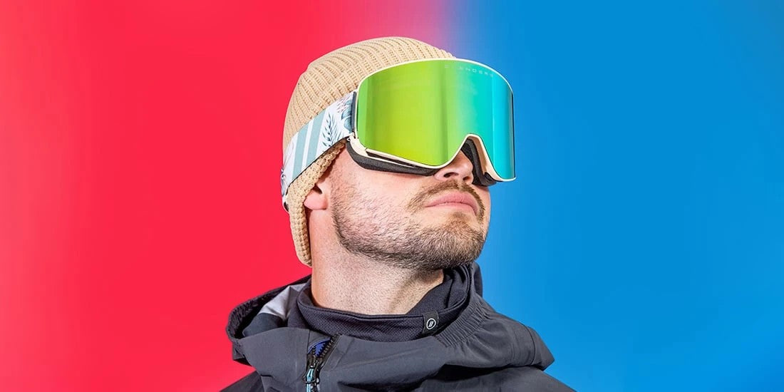 Havana Speed Snowboard & Ski Goggles - Green & Yellow Lens Goggles