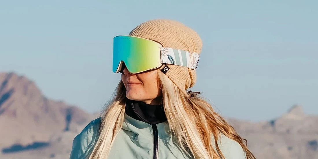 Havana Speed Snowboard & Ski Goggles - Green & Yellow Lens Goggles