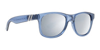 M Class X2 Deep Blue Sunglasses - Smoke Mirror Lens With Crystal Blue Frames Sunglasses | $49 US | Blenders Eyewear