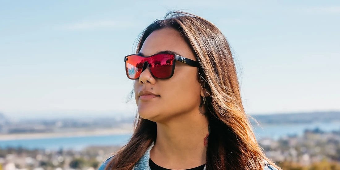 クリーミー　ペイン Millenia DX Crimson Night II – Premium Polarized Sunglasses with