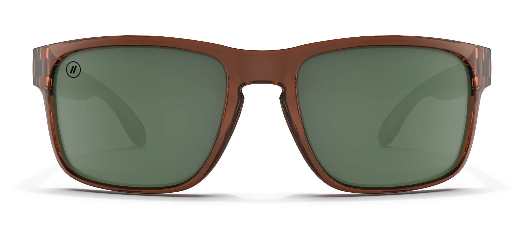 Canyon Coffee Polarized Sunglasses - Brown Frame & Green Lens Sunglasses | $49 US | Blenders Eyewear