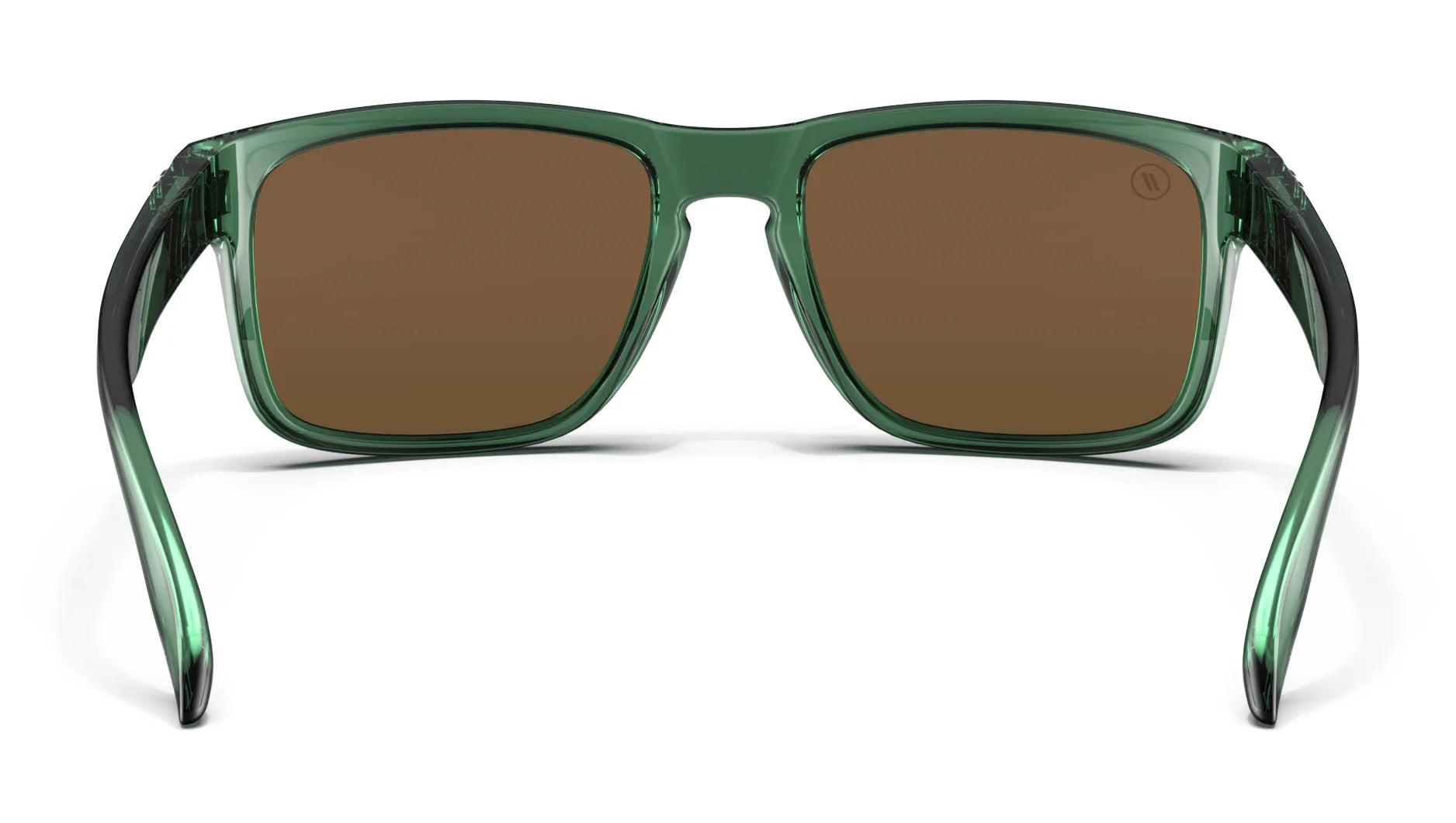 Canyon Pine Polarized Sunglasses - Green Frame & Amber Lens Sunglasses | $49 US | Blenders Eyewear
