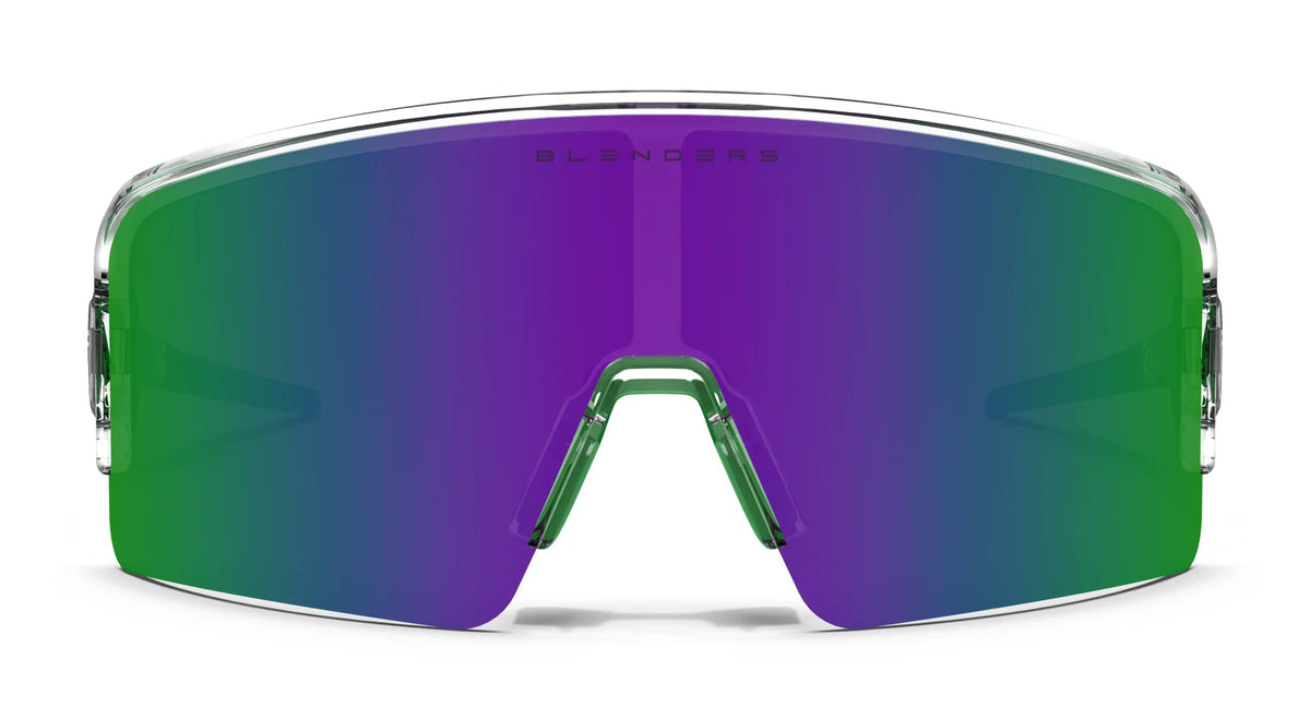 レインボー Adventure Land Wrap Around Sunglasses - Polarized Orb Rainbow Lens