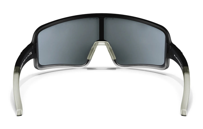 Phantom Boss Wrap Around Sunglasses Polarized Blue Red Rainbow