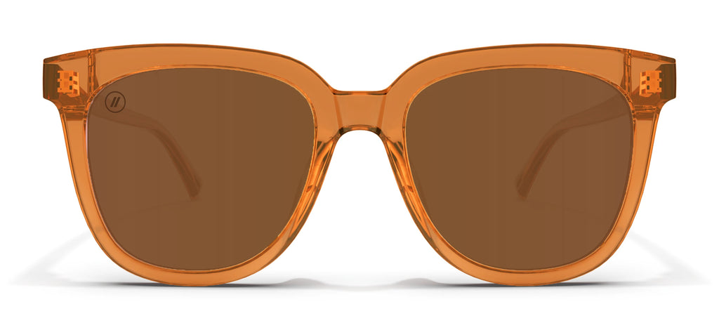 Lakey Peterson Oversized Round Sunglasses - Polarized Amber Lens