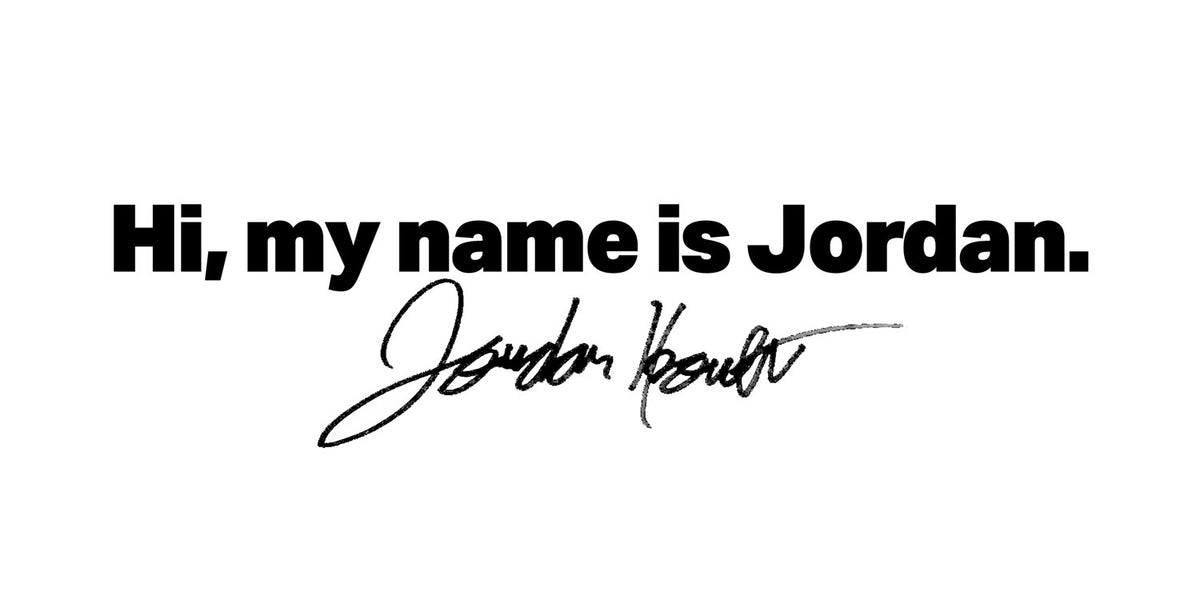 Jordan's Signature Card