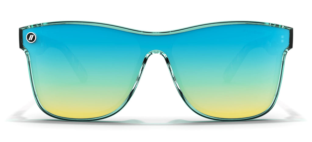 Aqua Dusk - Millenia X2 | Cool Blue Tortoise Sunglasses – Blenders