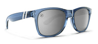 M Class X2 Deep Blue Sunglasses - Smoke Mirror Lens With Crystal Blue Frames Sunglasses | $49 US | Blenders Eyewear