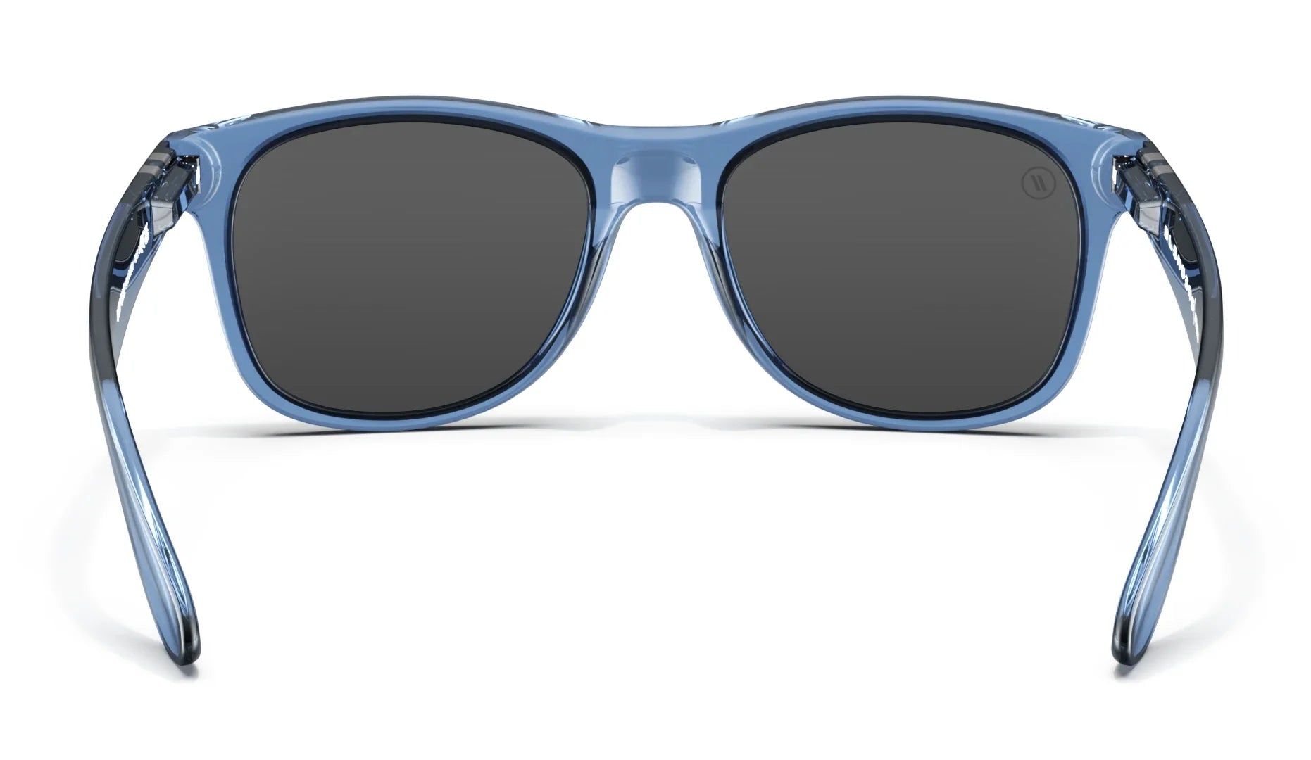 M Class X2 Deep Blue Sunglasses - Smoke Mirror Lens With Crystal Blue Frames Sunglasses | $49 US | Blenders Eyewear