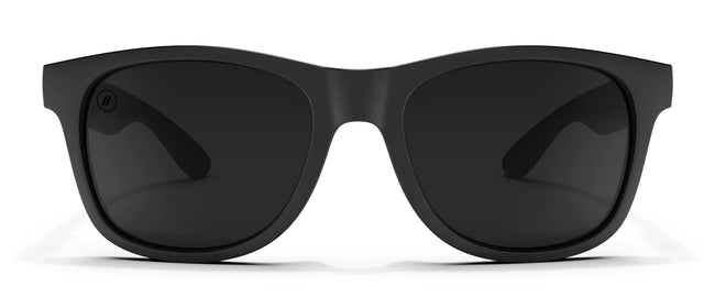 Deep Space X2 Polarized Round Sunglasses - Matte Black Frame & Smoke Lens Sunglasses | $48 US | Blenders Eyewear