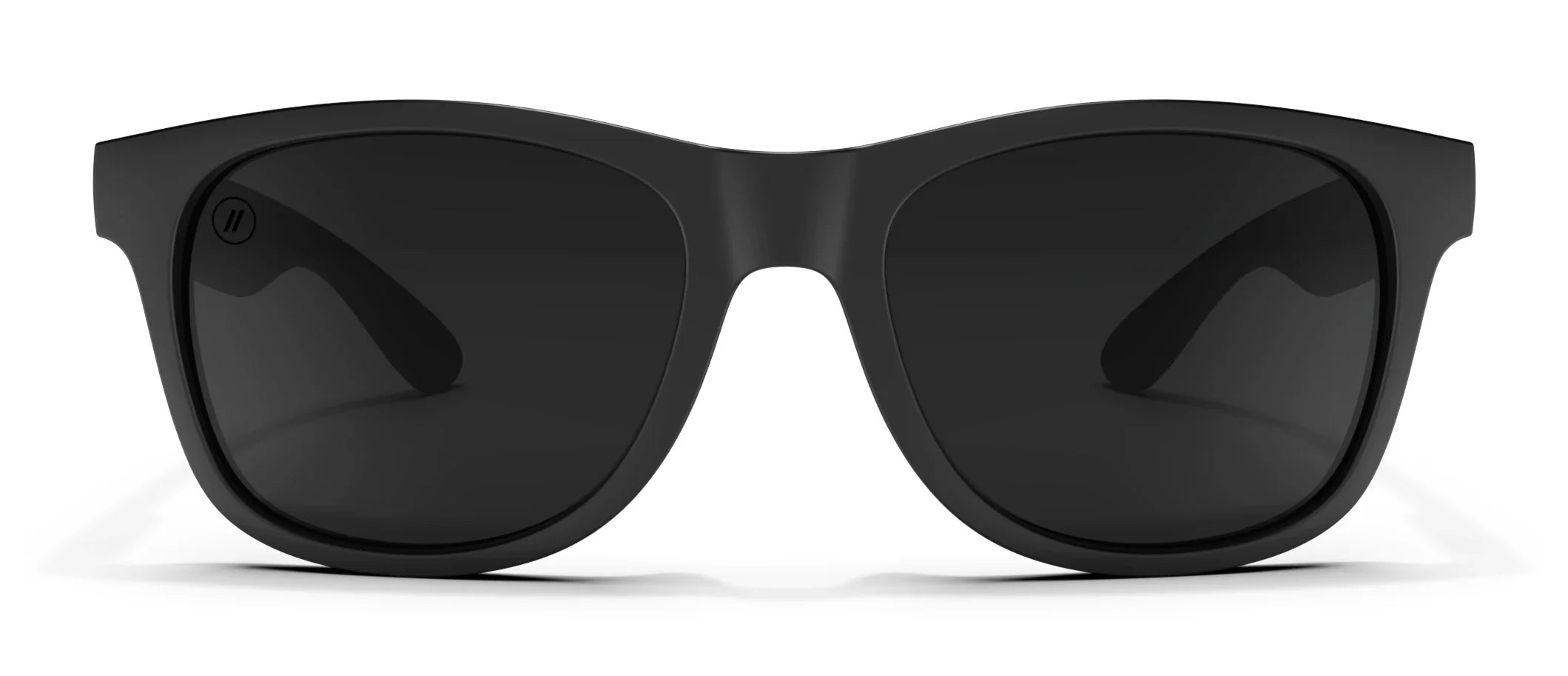 Deep Space X2 Polarized Round Sunglasses - Matte Black Frame & Smoke Lens Sunglasses | $48 US | Blenders Eyewear