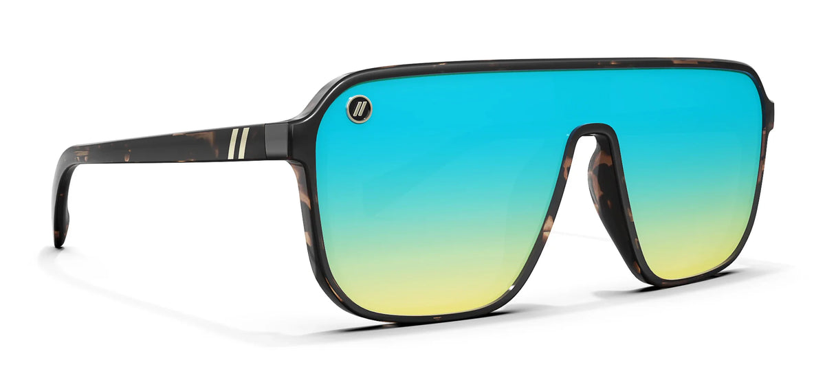 Nightspot Aviator Sunglasses - Crystal Tortoise Top Bar Frame
