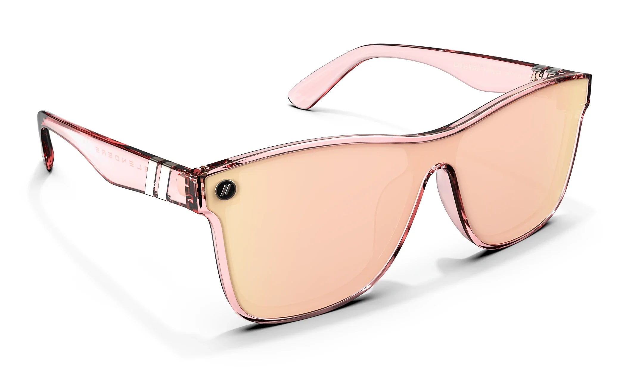 Millenia X2 Citrus Blast Sunglasses - Light Gold Polarized Lens With Crystal Pink Frames Sunglasses | $59 US | Blenders Eyewear