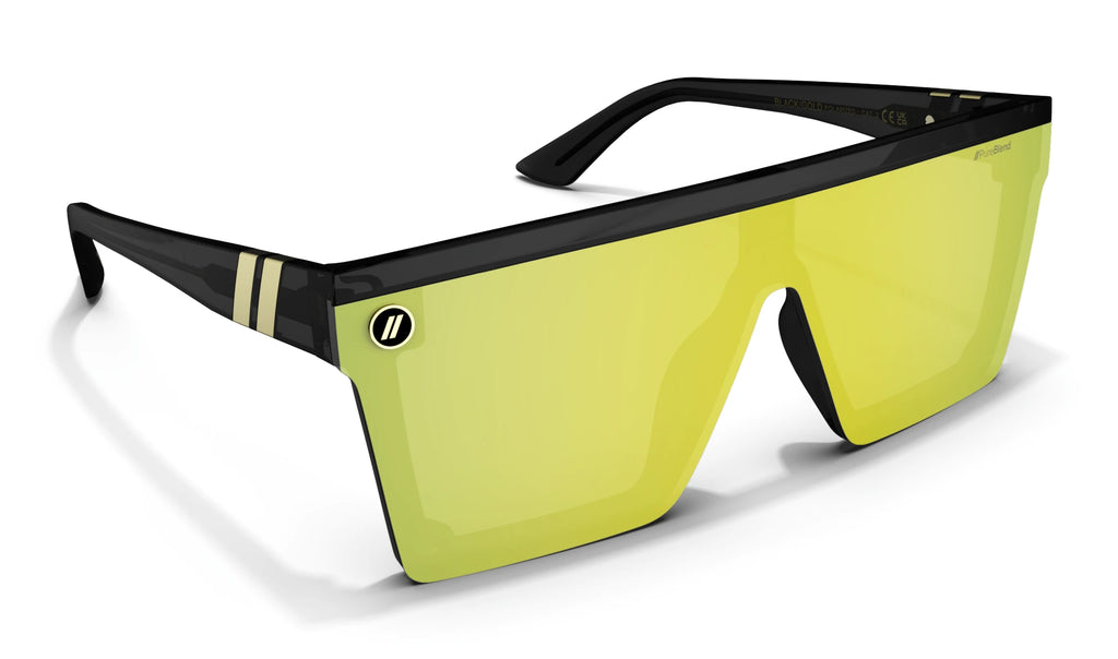 Black/Gold Sunglasses | Polarized Matte Style | Blenders Black/Gold Sunglasses | Polarized Matte Style | Blenders
