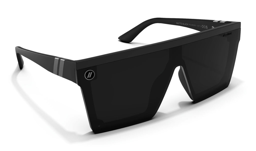 Matte Black Sunglasses | Sleek Polarized Eyewear | Blenders