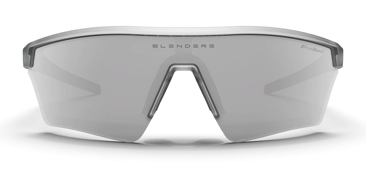 ビジネスマスタリー Pacer Color Block | Silver Mirror Shield Sunglasses by Blenders
