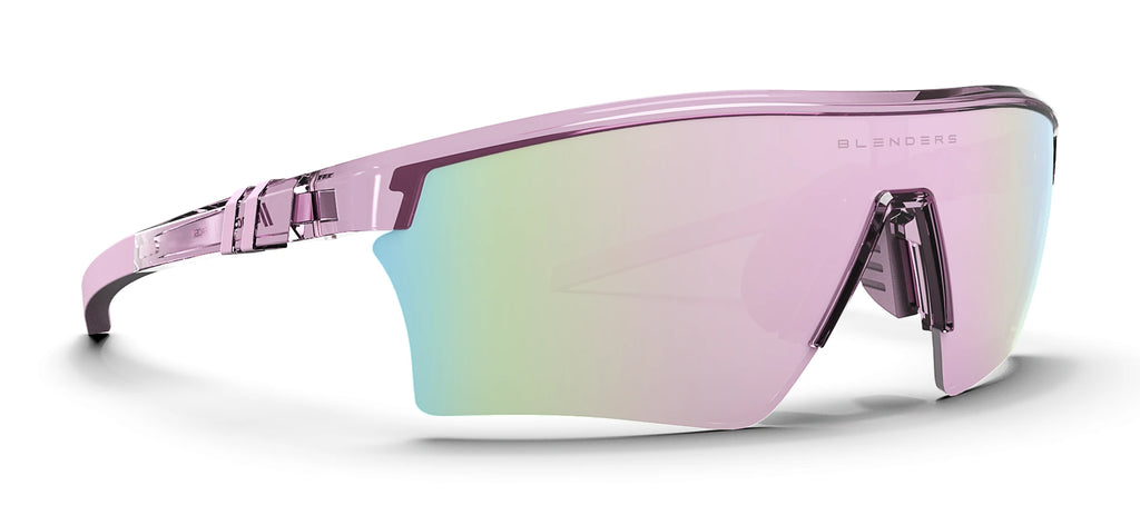 Pacer Orchid Flash | Bold Purple Shield Sunglasses by Blenders