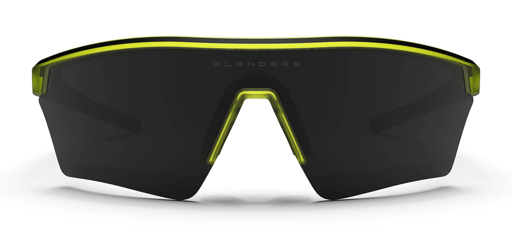 Pacer Spark Lime – Dynamic Polarized Sport Sunglasses – Blenders