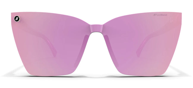 hot goggles Rimini Crystal Hot Pink – Vibrant Iconic Single-Lens Sunglasses – Blenders Eyewear