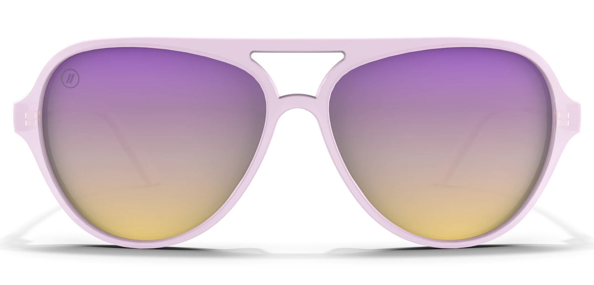 Orchid Cloud Skyway – Modern Polarized Aviator Sunglasses