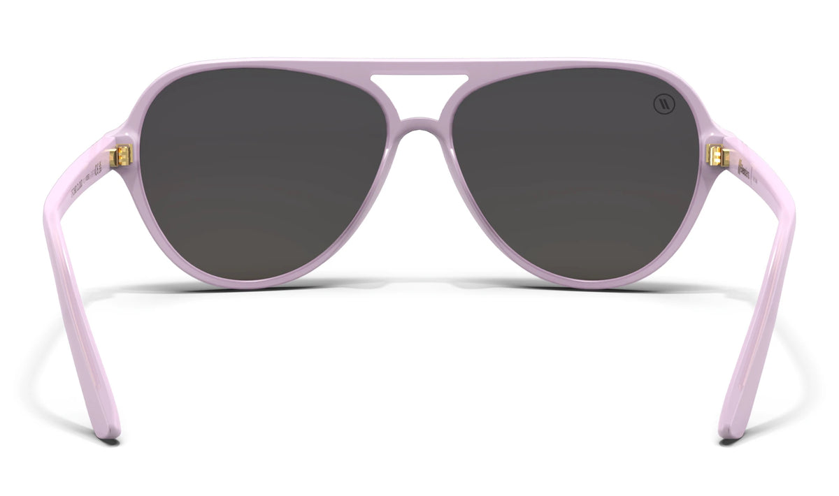 Orchid Cloud Skyway – Modern Polarized Aviator Sunglasses