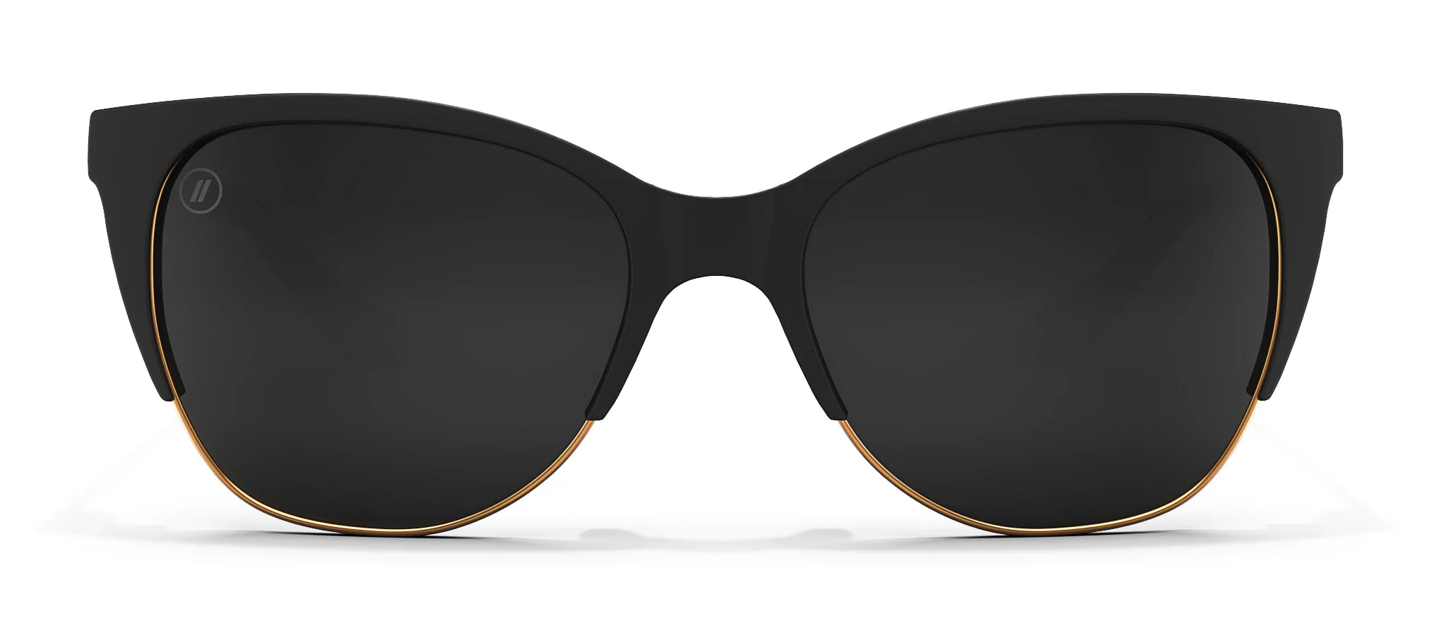 Americano Polarized Sunglasses - Smoke Lens & Matte Black Rubber Frame Sunglasses | $58 US | Blenders Eyewear