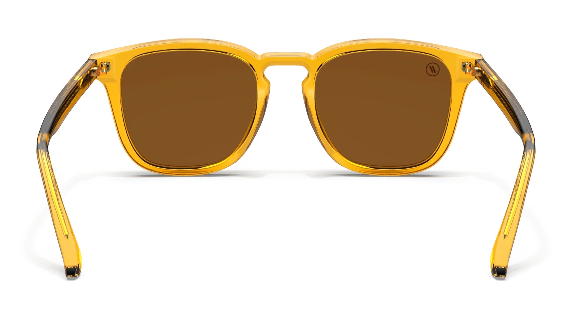 Amber Coast Polarized Sunglasses - Gloss Crystal Tan Frame & Amber Lens Sunglasses | $49 US | Blenders Eyewear