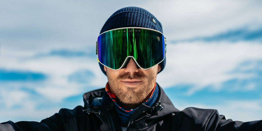 Light Show Snow Goggles Bright Green Snowboard Ski Goggles