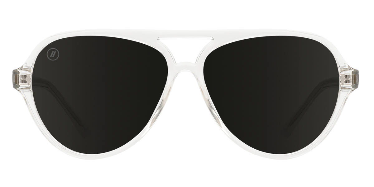 Crystal Orb Aviator RX Glasses - Crystal Clear Top Bar Frame With ...