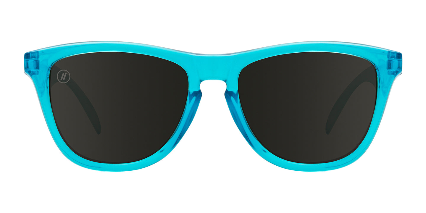 Aqua Lounge | RX Sunglasses - Lifestyle Mirror Prescription Lens & Turquoise Blue Frame