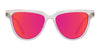 Atomic Candy Sunglasses - Pink Polarized Lenses With Clear Frames