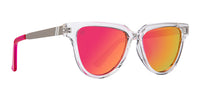 Atomic Candy Sunglasses - Pink Polarized Lenses With Clear Frames Sunglasses | $58 US | Blenders Eyewear