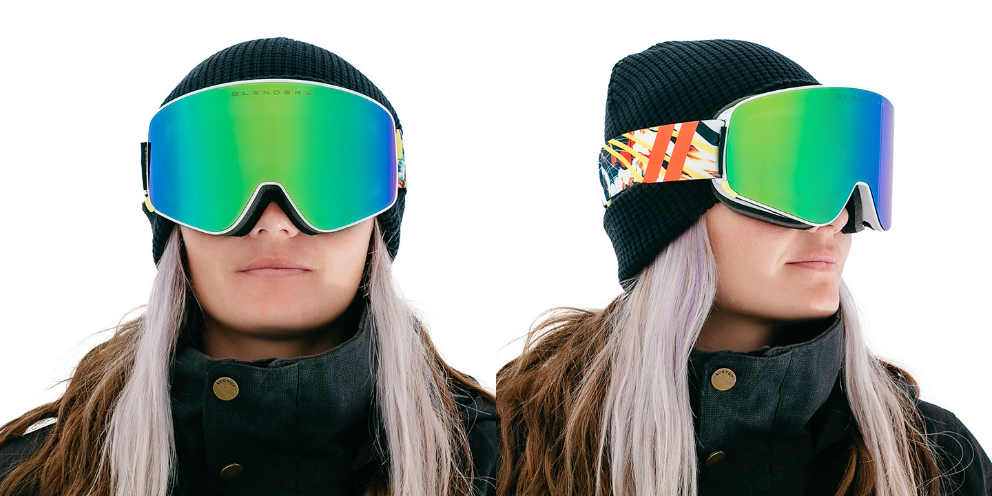 Light Snow | Powder Pack Ski & Snowboard Gear Accessories - Best Snow Goggles, Sunglasses, & Beanie Package Online Powder Pack | $150 US | Blenders Eyewear